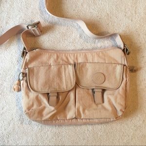 Kipling light pink crossbody bag
